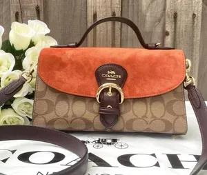 Coach Kleo Top Handle In Signature CanvasC8516 thumbnail 1