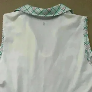 IZOD Women’s Golf Pleated back Tank Top: S thumbnail 6