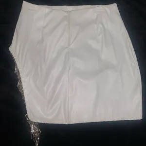 Windsor White Mini Skirt with Fringe thumbnail 11