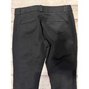 Banana Republic Sloan Dress Pants Womens Black Mid Rise Zip Fly Size 2 thumbnail 4