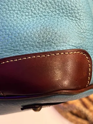 Dooney & Bourke pebbled leather hobo shoulder bag thumbnail 6