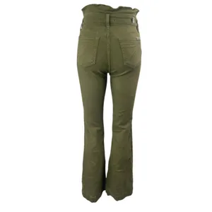 7 for All Mankind Women's Green High Rise Bootcut Flare Denim Jeans Pants Sz 24 thumbnail 2