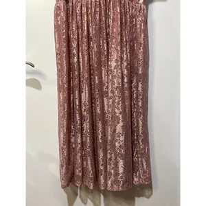 For Love & Lemons Shai Maxi Dress Dusty Pink Size Medium NWT Feminine Romantic thumbnail 14