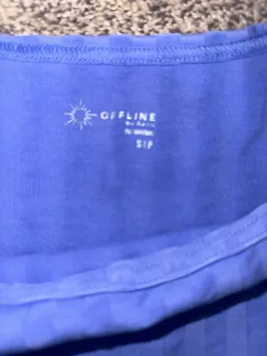 OFFLINE By Aerie OG Groove Blue Square Neck Ribbed Crop Top thumbnail 3