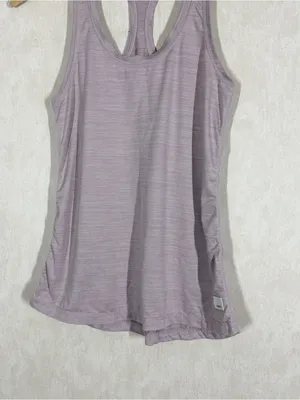 Vuori Women’s Lux Racerback Performance Tank Top in Pink XS thumbnail 4
