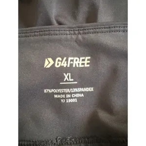 G4Free Black Ruffle Athletic Skort Womens XL‎ Tennis Pickleball Golf Skirt thumbnail 3