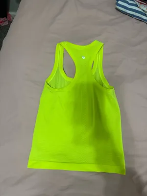 Lululemon neon green tank top #activewear #athletic marks shown on last pic thumbnail 2