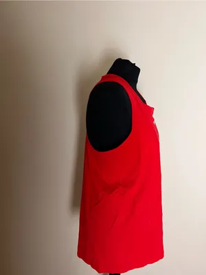 Nike Red Athletic Tank with UGA and Swoosh thumbnail 5