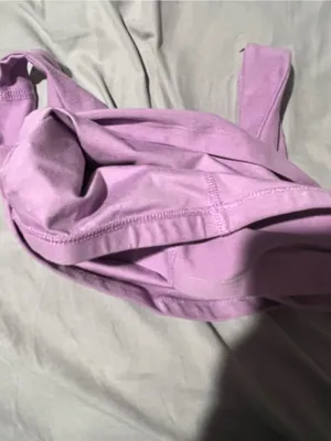 Beyond Yoga Purple Crop Tank Top Sports Bra High Neck xs thumbnail 7