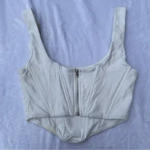 White Fox White Corset Crop Top XS thumbnail 9