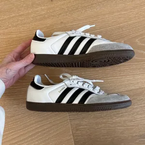 adidas Samba OG Sneakers Size 5 Womens in White Brown Grey thumbnail 2