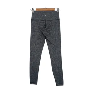 Lululemon Wonder Under High Rise Tight Womens 8 Gray Space Dye Yoga Pants Gym thumbnail 2