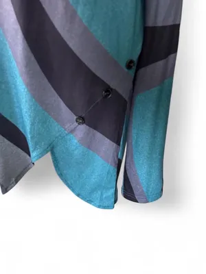 Long Sleeve Turquoise Wave thumbnail 4