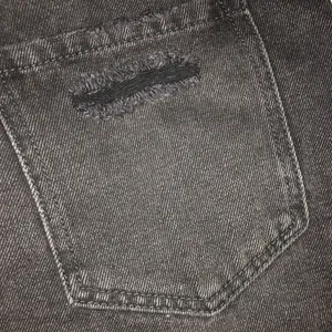 We the Free Size 27‎ Black denim distressed, vintage inspired, mini skirt. thumbnail 6