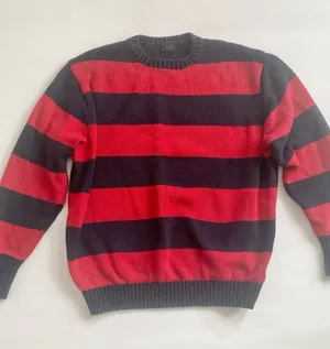 J GALT striped pullover sweater Red Size undefined thumbnail 1