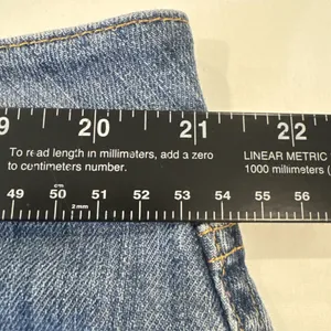 Vintage LL Bean Skirt 18 Favorite Fit Straight Denim Blue Jean Classic Preppy thumbnail 6