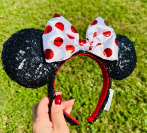 Disney Minnie Mouse Ears Headband thumbnail 3