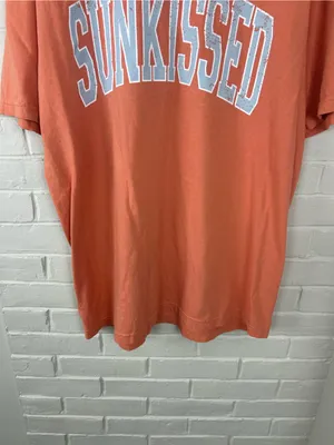Sunkissed Coconut Orange Logo Tee Size L Size L thumbnail 3