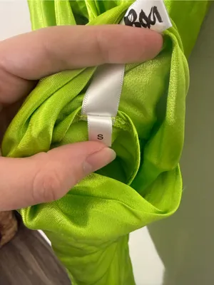Rat and Boa Lima Dress Lime Green Small thumbnail 9