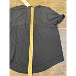 Sweaty Betty Women Black Breathe Easy Circuit T-Shirt Workout‎ Activewear thumbnail 6