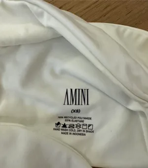 Amini Bikini Set White Size XS thumbnail 5