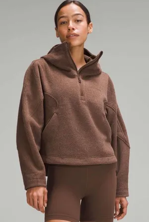 Lululemon Looped Terry Fleece Half-Zip Hoodie thumbnail 1