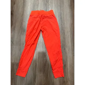Athleta Trekkie North Jogger Orange Hiking Pants Womens 2 Zipper Pockets Stretch thumbnail 3