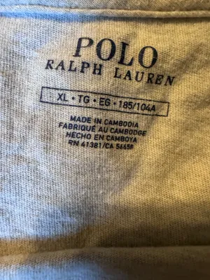 Polo Ralph Lauren T-Shirt Long Sleeve XL thumbnail 3