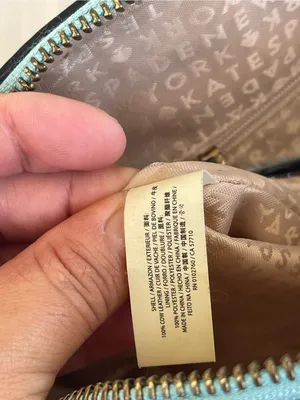 kate spade Baby Blue Leather Dome Satchel with Crossbody Strap thumbnail 12