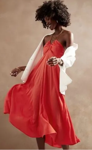 Banana Republic Halter Slip Dress thumbnail 1