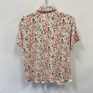 State of Day Intimates Floral Pajama Set Large Tencel Modal Short Sleeve Shorts thumbnail 4