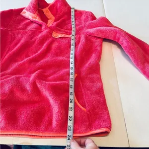 Free Country Womens Size Small‎ Pink Fleece Pullover Jacket Winter Long Sleeve thumbnail 9
