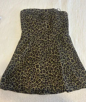 Fancy d leopard mint dress size medium thumbnail 1