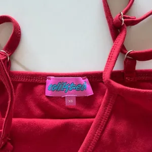 Edikted No. 7‎ Pool Ball Red Lettuce Edge Cami Top thumbnail 3