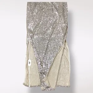 Neiman Marcus Endless Rose NWT All over Sequined Scoop Back Midi‎ Dress Size XS thumbnail 5