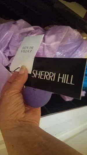 Sherri Hill Blue Gown thumbnail 4