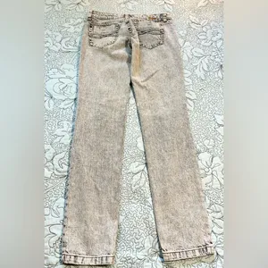 Billabong The Skinny Retro Mineral Wash Worn Denim Skinny Jeans Size 3 thumbnail 12
