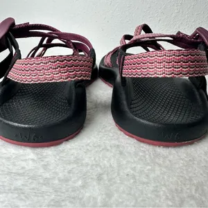 Chaco ZX/2 Sport Sandals Women's 6 Pink Wave Print J105500 hiking water thumbnail 10