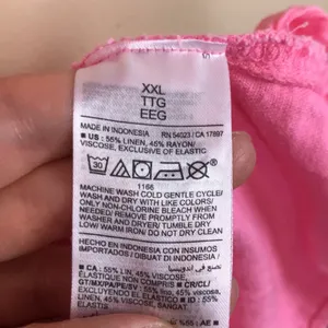 Old Navy Women’s Linen Blend Hot Pink Tie Strap Smocked Back Mini Dress thumbnail 9