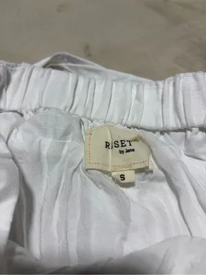 Reset by Jane flax Pants in White small thumbnail 5