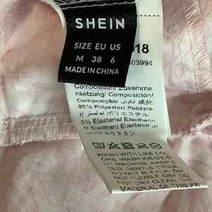 Shein Size Medium Pink and White Ruffle Dress with Neck Tie. Preloved. thumbnail 3