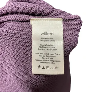 Aritzia Wilfred‎ Palmier Sleeveless Tunic Sweater Purple Size Medium thumbnail 9