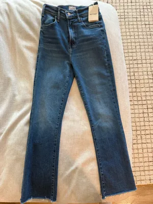 MOTHER Denim Fray Jeans thumbnail 1