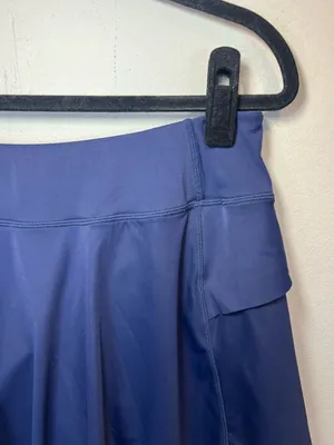 Zyia Active Skort Skirt Navy Blue Mini Pockets Golf Pickleball Athletic Size Lg thumbnail 2