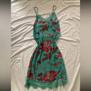 Soft Surroundings Floral Lace Sleeveless Slip Dress Size Small thumbnail 2