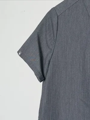 FIGS Catarina One-Pocket Scrub Top XS Graphite Gray V-Neck Medical Scrubs thumbnail 3