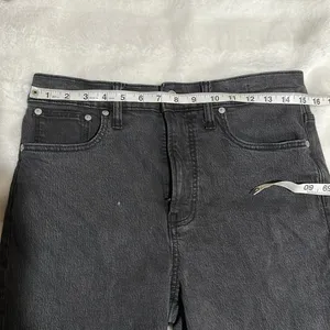 Madewell size 28 The Perfect Vintage Denim high rise cropped jeans thumbnail 11