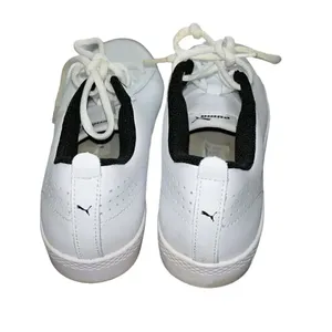 Puma White Lace up Sneakers(Size 8W) thumbnail 8