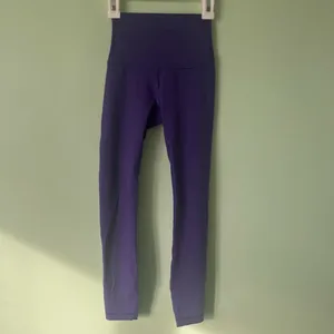 Lululemon Purple Wunder Train Leggings 25" thumbnail 5