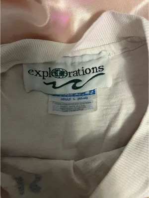 long sleeve tshirt White Size L thumbnail 2